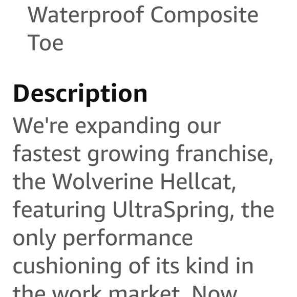 WOLVERINE 11.5 Hellcat Ultraspring Heavy Duty 6\